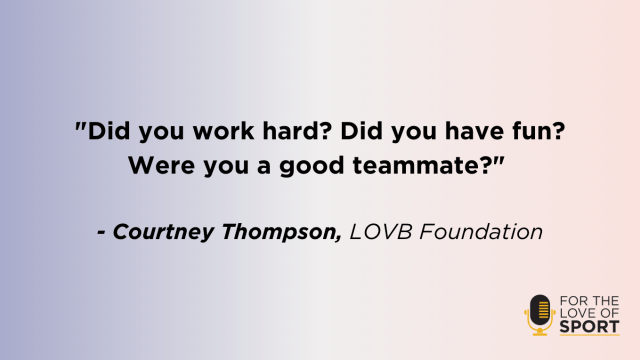 Courtney Thompson - 3 Questions